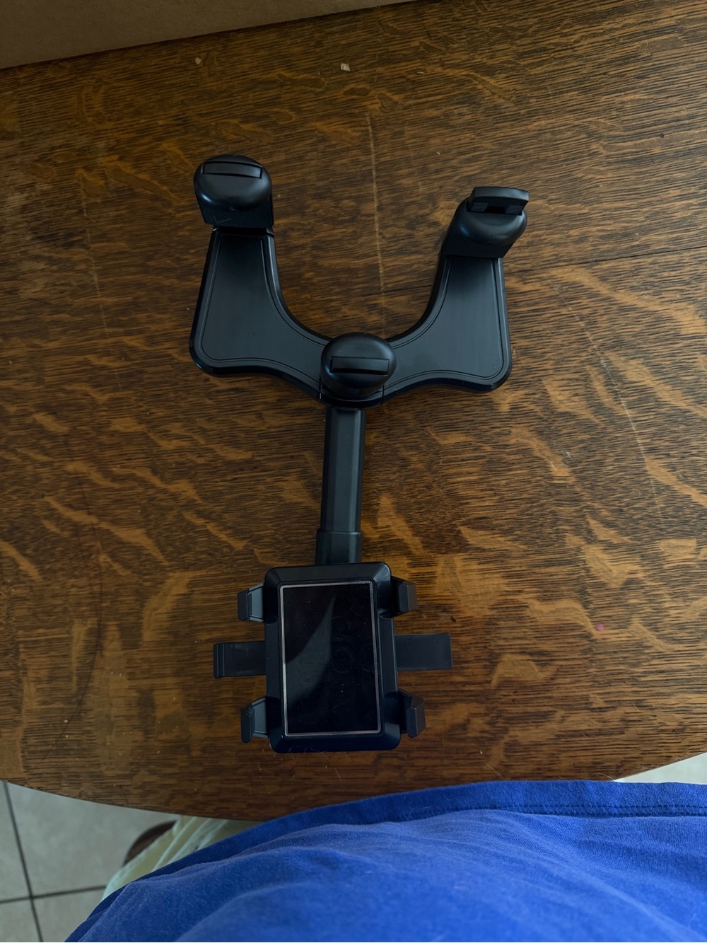 Rear View Mirror Phone Holder
